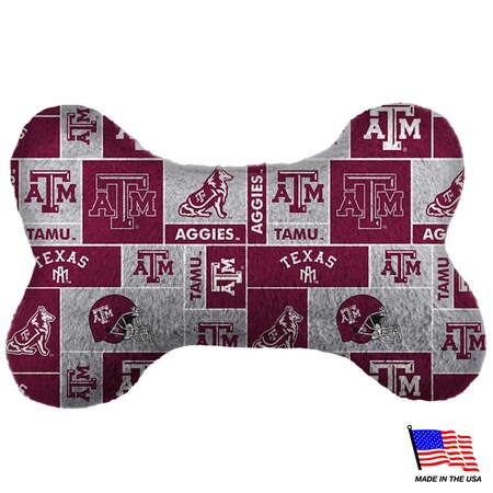 All Star Dogs Texas A&M Aggies Plush Bone Toy - Large ASTAM5005T-0002